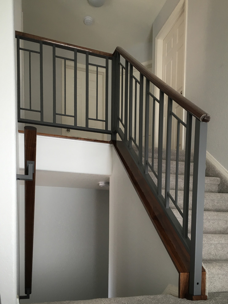 Interior Railing Modern Staircase Denver by Ari Metal Works Houzz