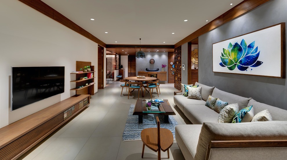 INTERIOR Contemporary Living Room Other by Right Angle