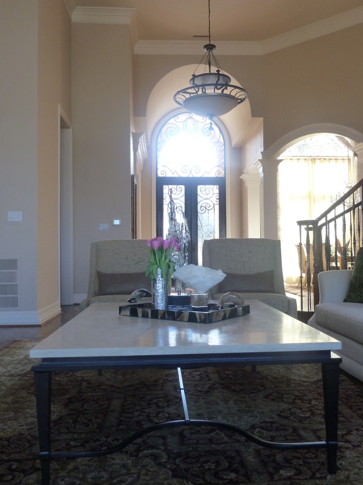 Iron Living Room Furniture Contemporary Living Room Dallas by D