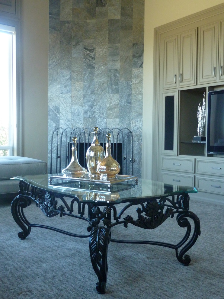 Iron Living Room Furniture Traditional Living Room Dallas by D