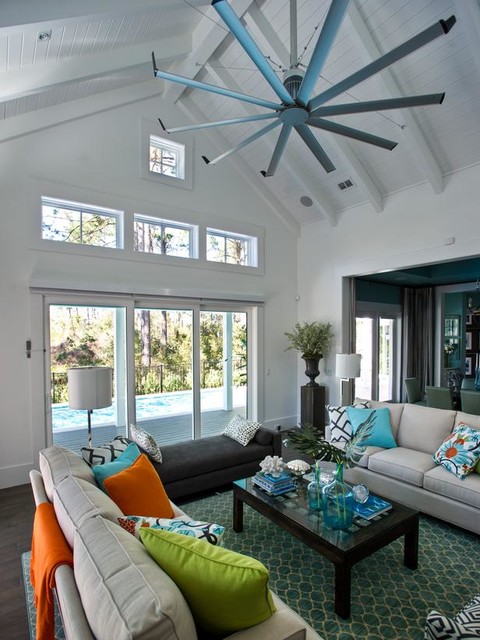 Isis Ceiling Fan - Contemporary - Family Room - Louisville - by
