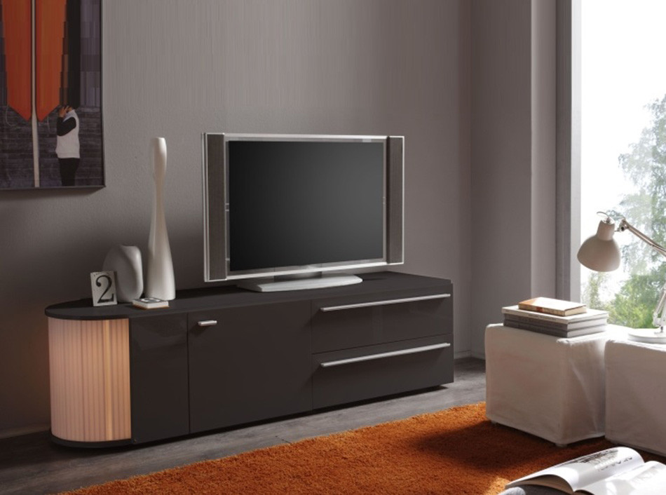 Italian TV Stand Rondo Medium by LC Mobili - $649.00 - Modern - Living Room  - New York - by Valentini Kids Furniture Brooklyn NY | Houzz