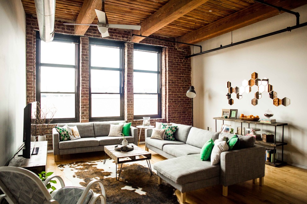 This is an example of an urban living room in Other.