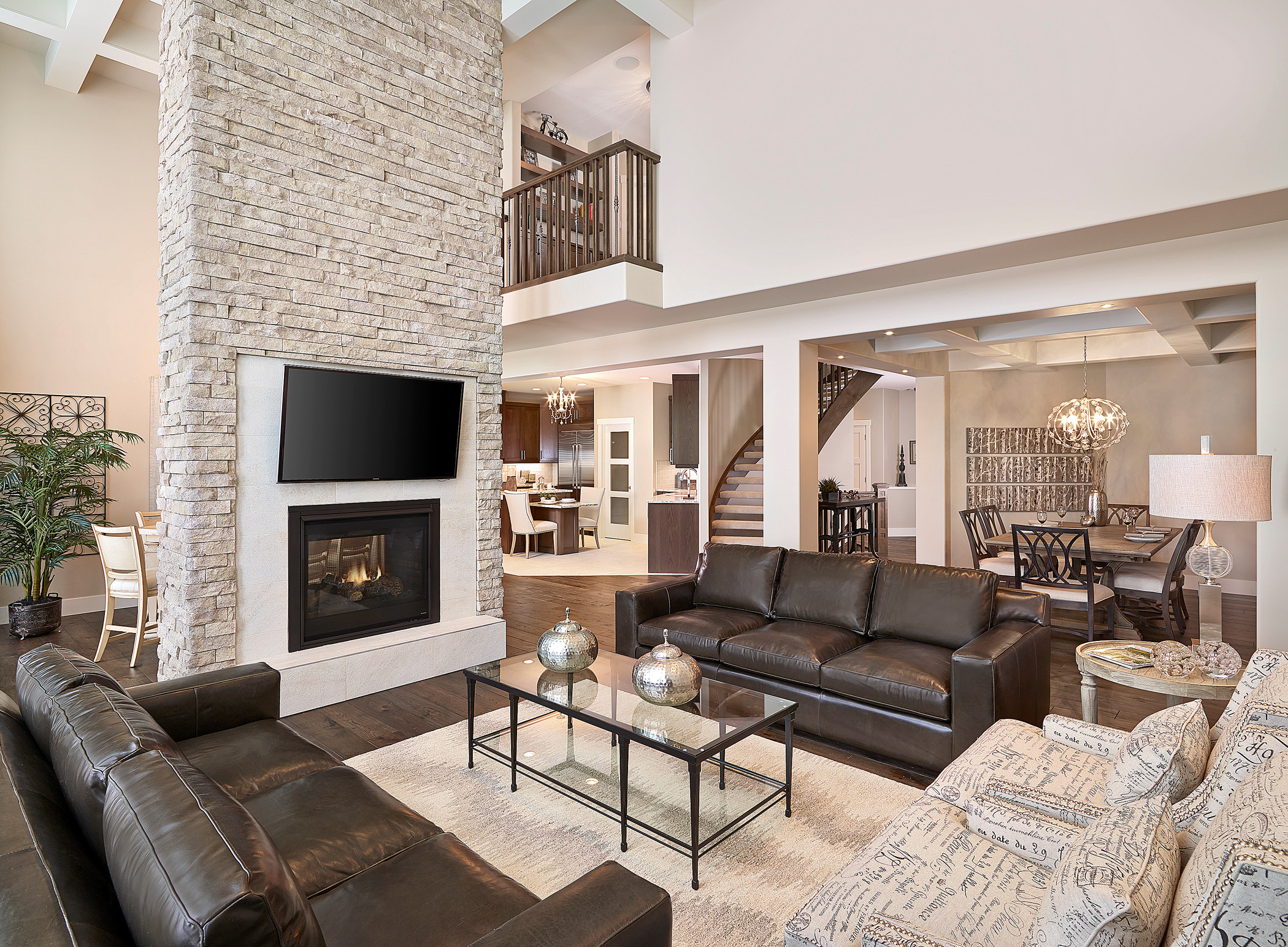 75 Transitional Living Room With A Two Sided Fireplace Ideas You Ll Love October 22 Houzz