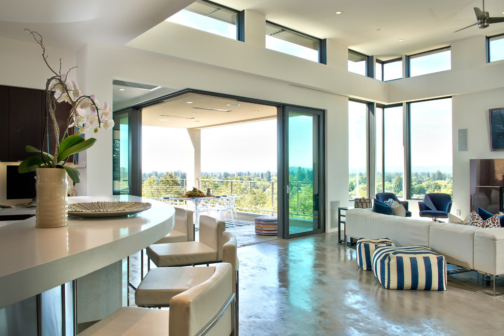 James McCalligan Architects Portfolio Modern Living Room San