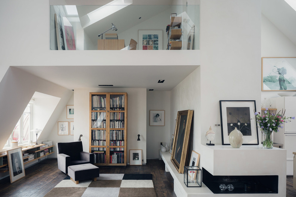 Scandi living room in Stockholm.