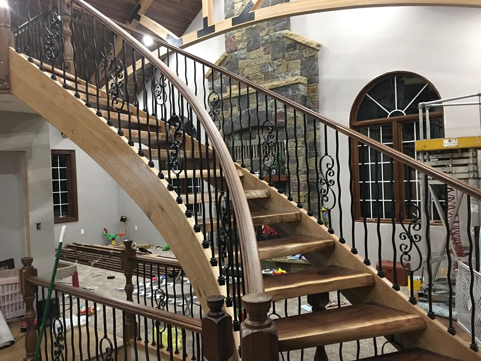 Idéer för att renovera en rustik trappa
