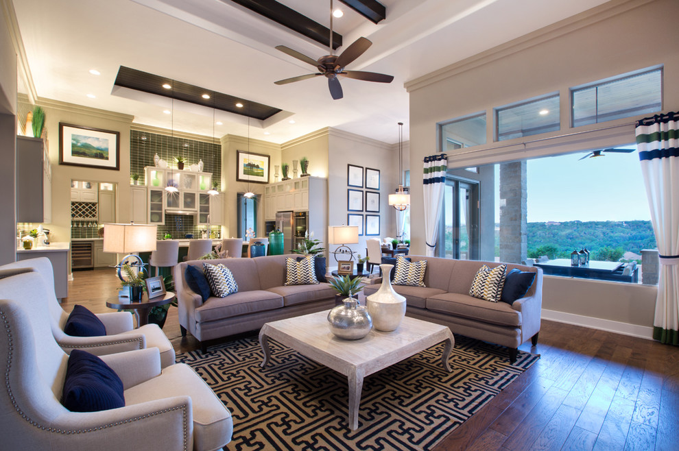 Jimmy Jacobs Custom Homes Crystal Falls Model Contemporary Living Room Austin By Mary Dewalt Design Group - Crystal Falls Coffee Table Jimmy Jacobs Custom Homes Crystal Falls Model Contemporary Living Room Austin By Mary Dewalt Design Group - Crystal Falls Coffee Table