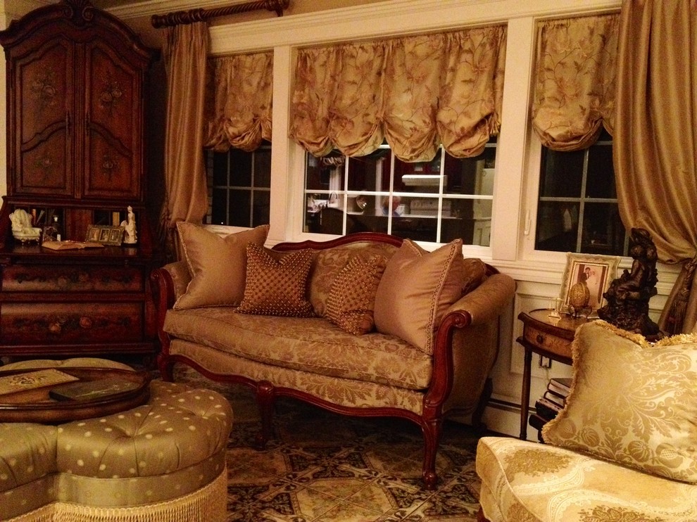 John Graziano Ethan allen Traditional Living Room New York by