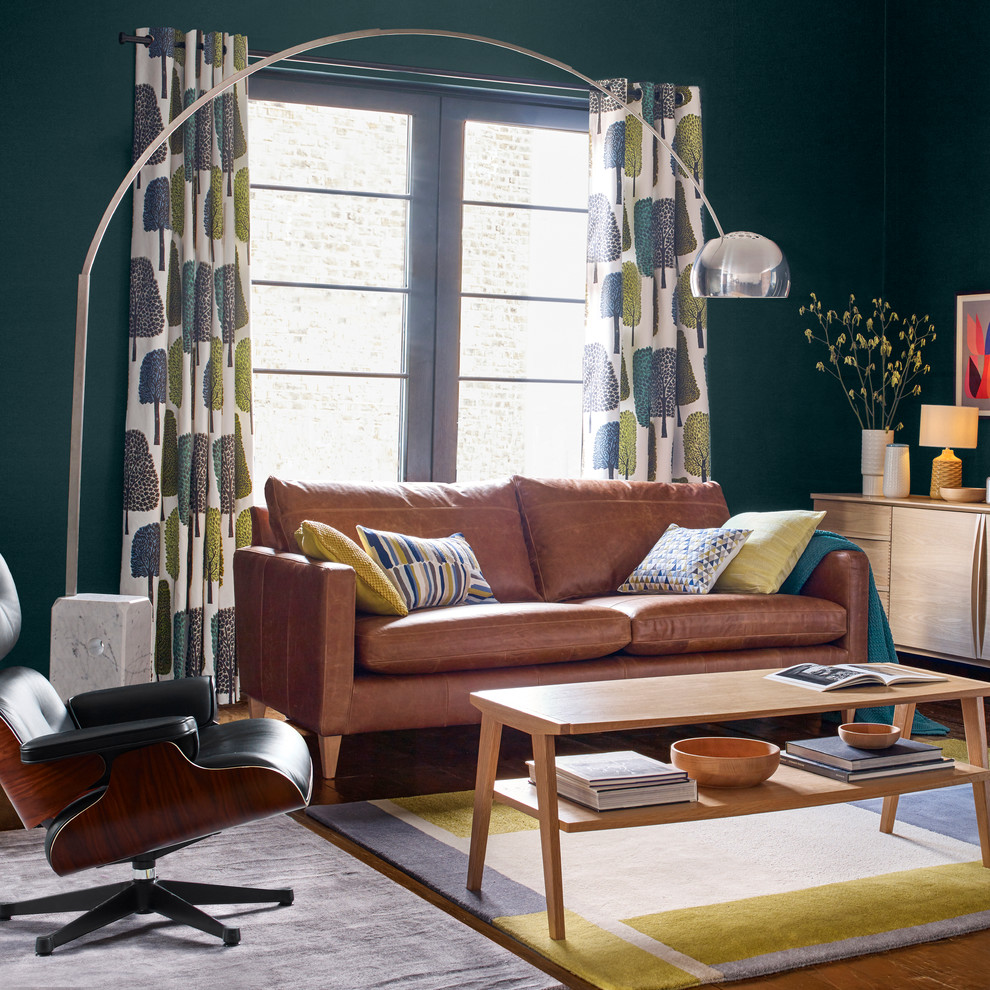 John Lewis Scandi Living Room Midcentury Living Room London by