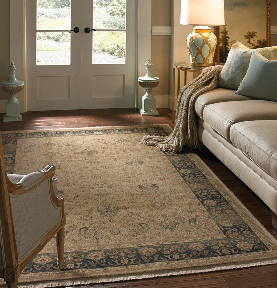Karastan Rug Collection Transitional Living Room Denver by