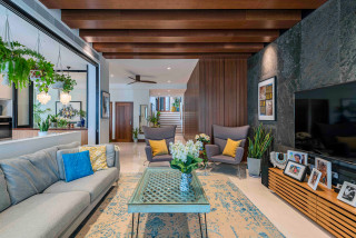75 Small Tropical Living Room Ideas You'll Love - April, 2024