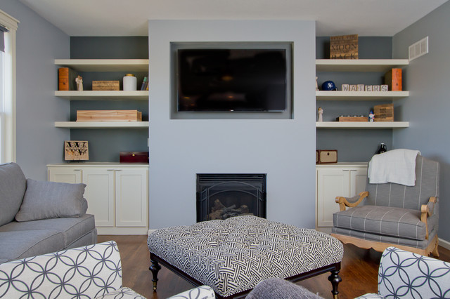 Kc Nari Remodel Project Of The Week Frontier Restoration Living Room Kansas City By