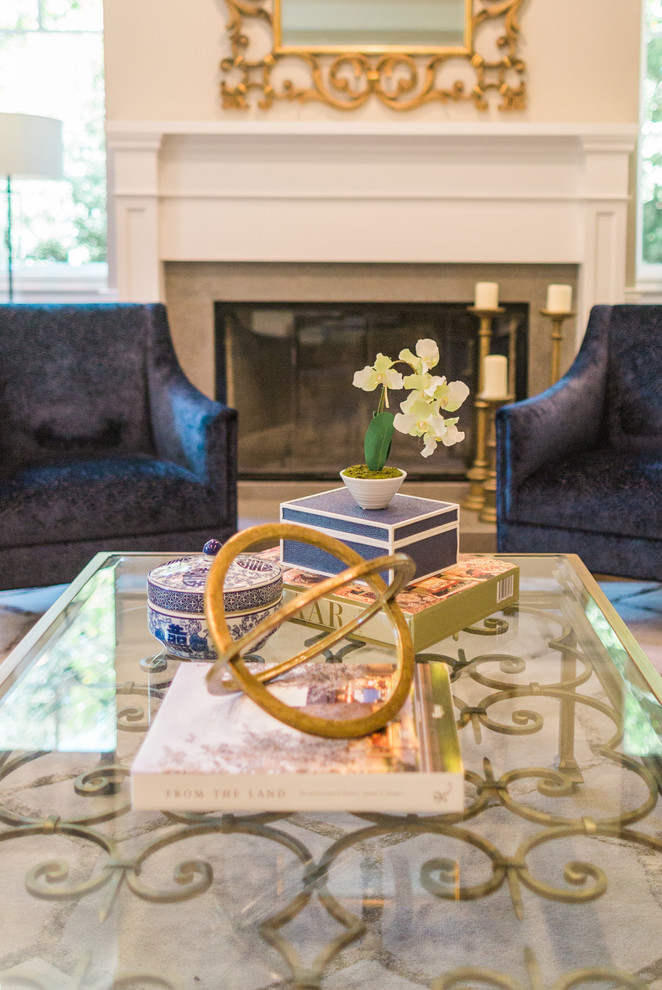 Kentfield Home Transitional Living Room San Francisco by