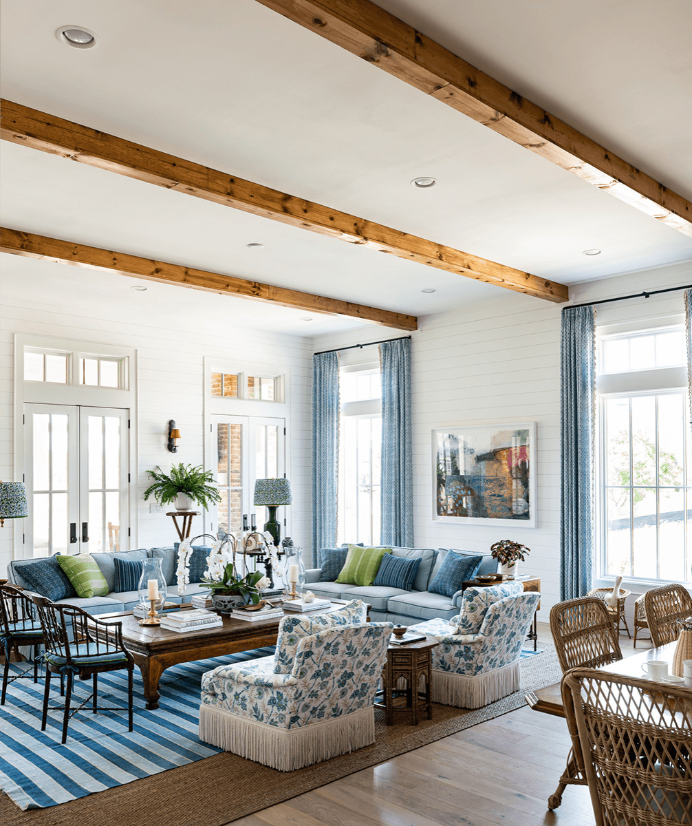 75 Beautiful Shiplap Wall Living Room Pictures Ideas March 21 Houzz