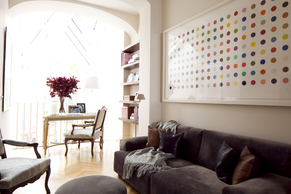 Photo of a contemporary living room in London.