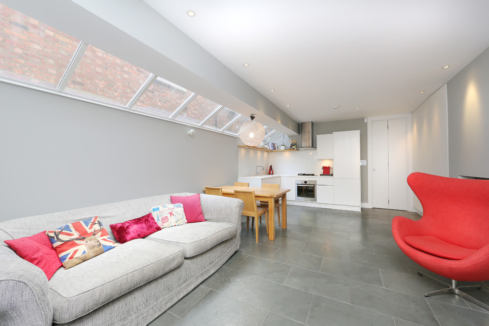 kitchen extension london - Contemporary - Living Room - London - by ...