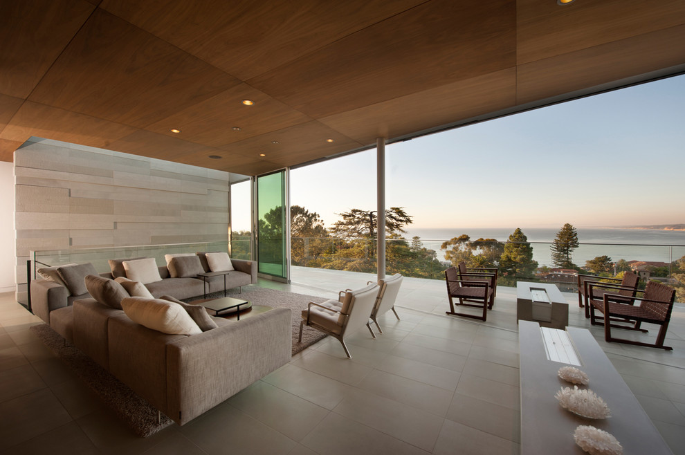 La Jolla Residence - Modern - Living Room - San Diego - by Concrete ...