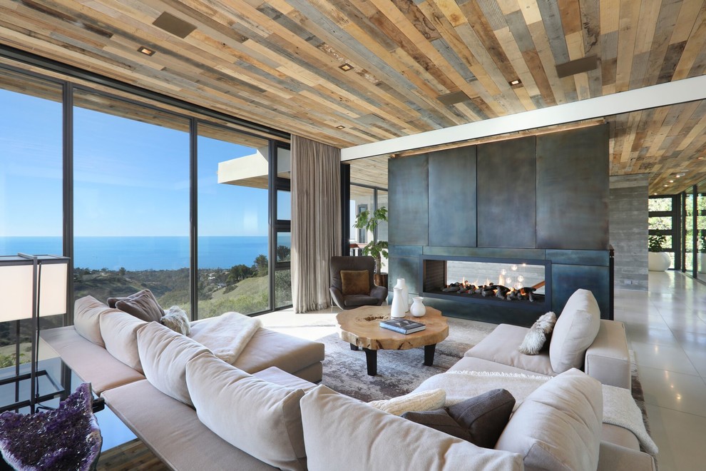 Laguna Beach - Temple Hills - Contemporary - Living Room - Orange ...