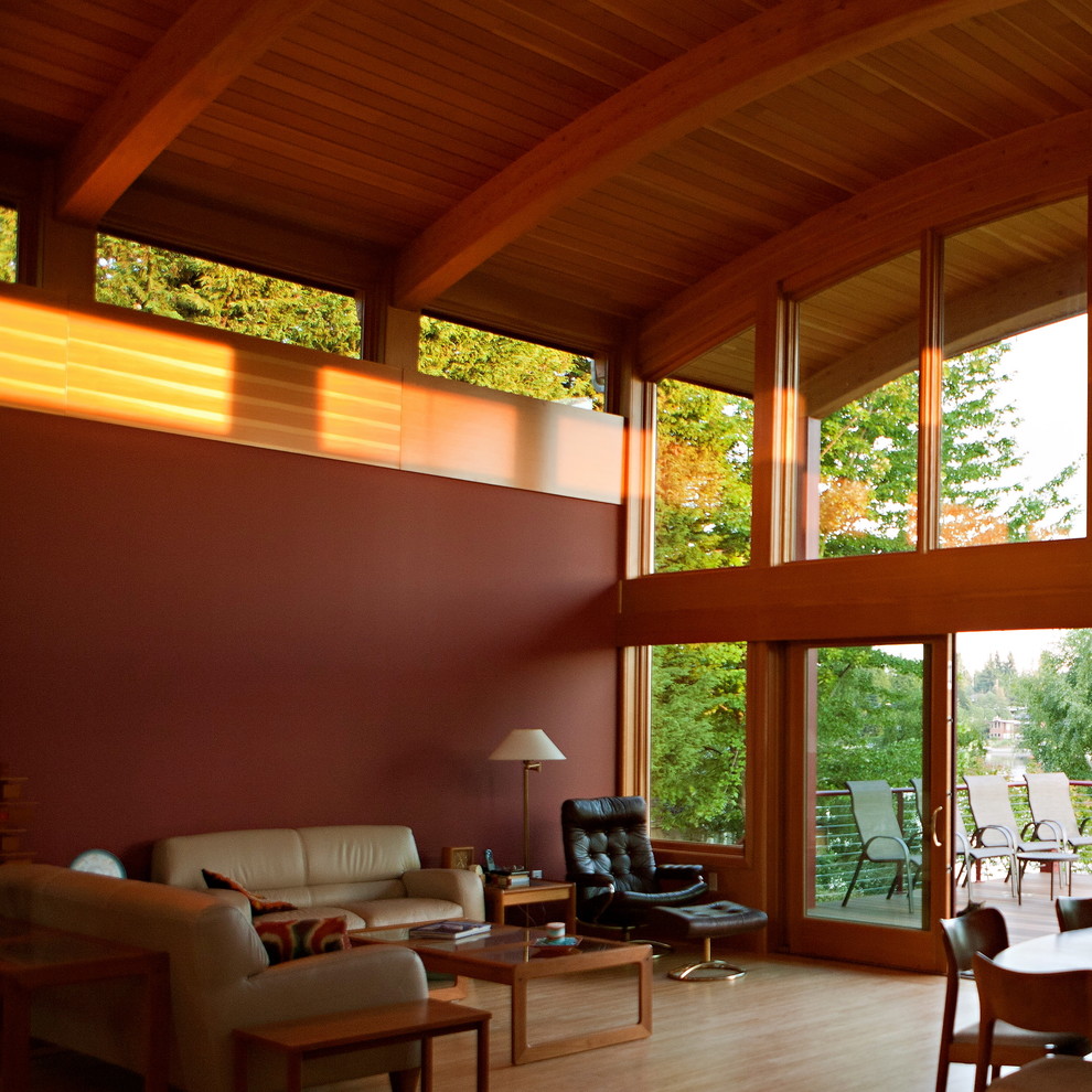 Lake Burien Home Contemporary Living Room Seattle by Al Terry Architecture Houzz