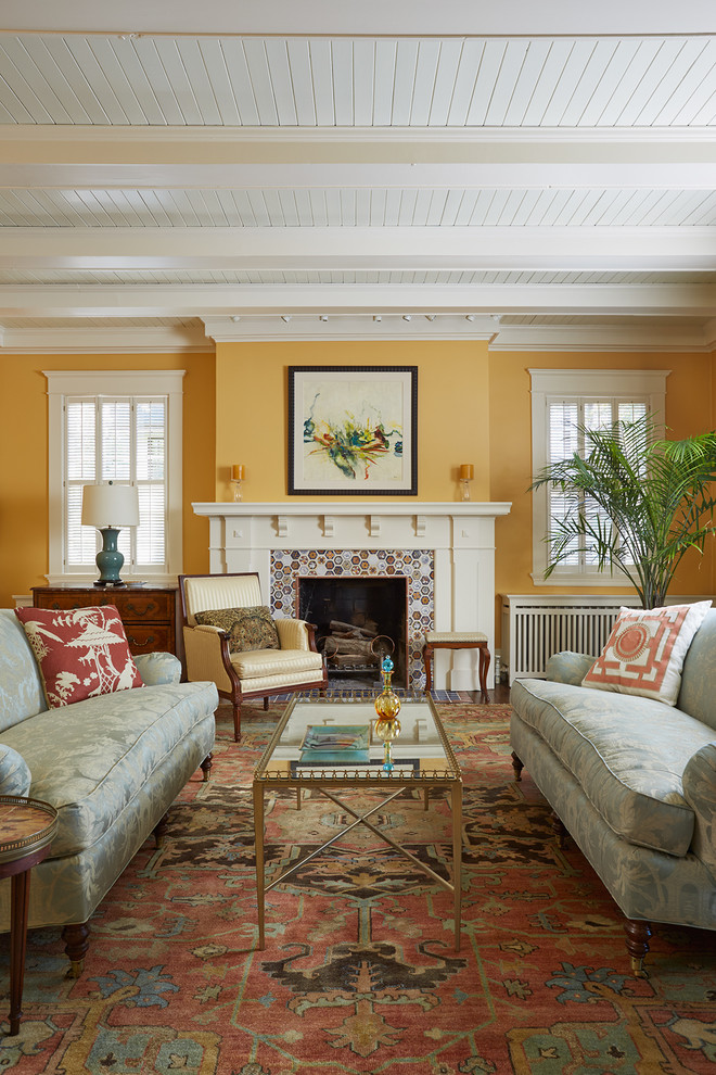 Lake of the Isles Cottage - Traditional - Living Room - Minneapolis ...