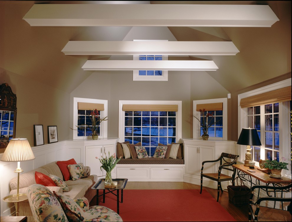 Inspiration for a timeless living room remodel in Minneapolis