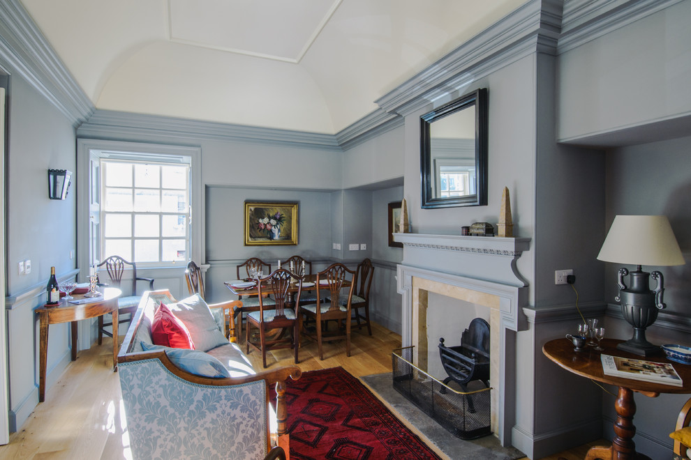 Lamb's House Pavilion Traditional Living Room Edinburgh by