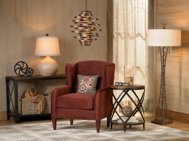 Lamps Plus Contemporary Living Room Los Angeles by Lamps