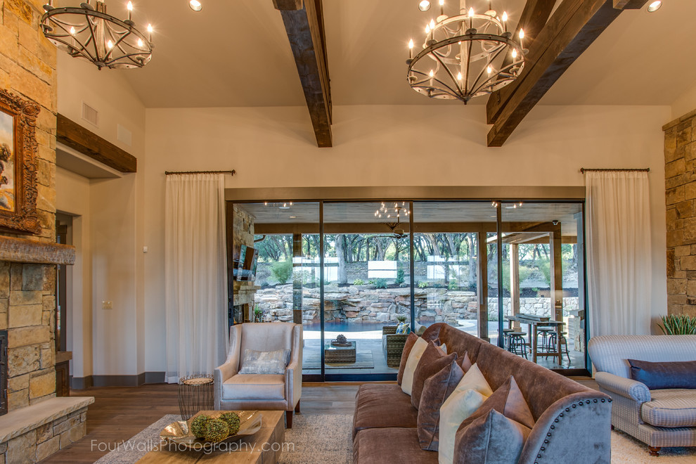 Laurel Haven Homes Award Winning Luxury Home on Lake Travis Rustic