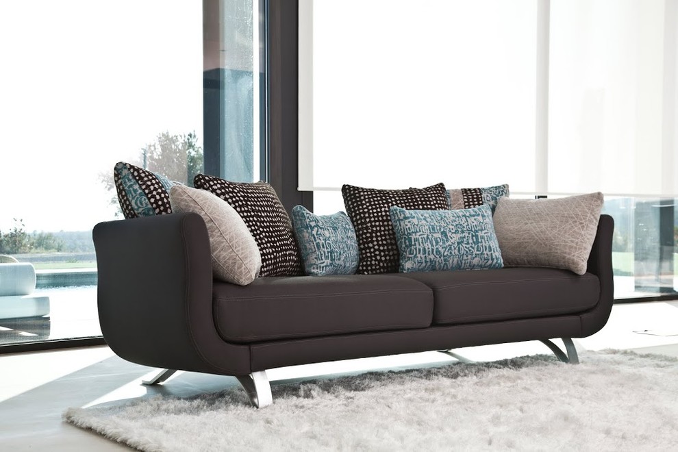 Lexus Custom Fabric Modern Sectional Sofa by Famaliving Modern