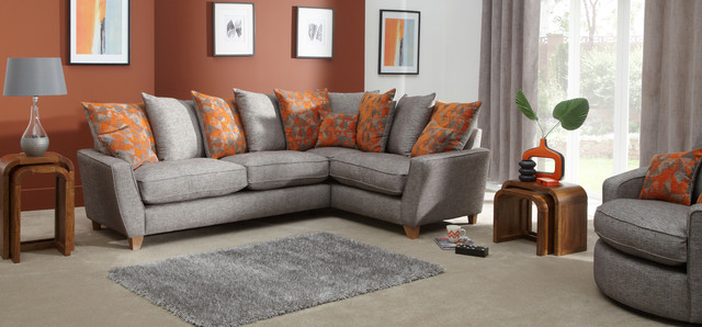 Lily scatter back corner sofa - Contemporary - Living Room - Other - by ScS  Sofas | Houzz IE