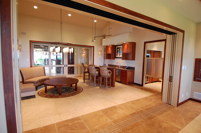 Living room - traditional living room idea in Hawaii