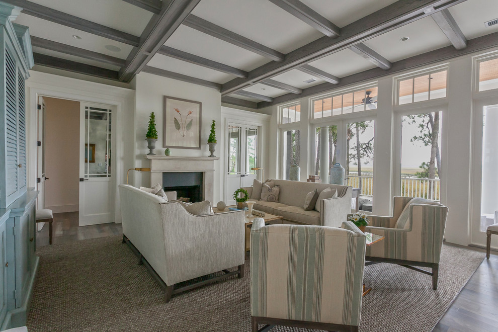 Living and Bedroom Transitional Living Room Charleston by