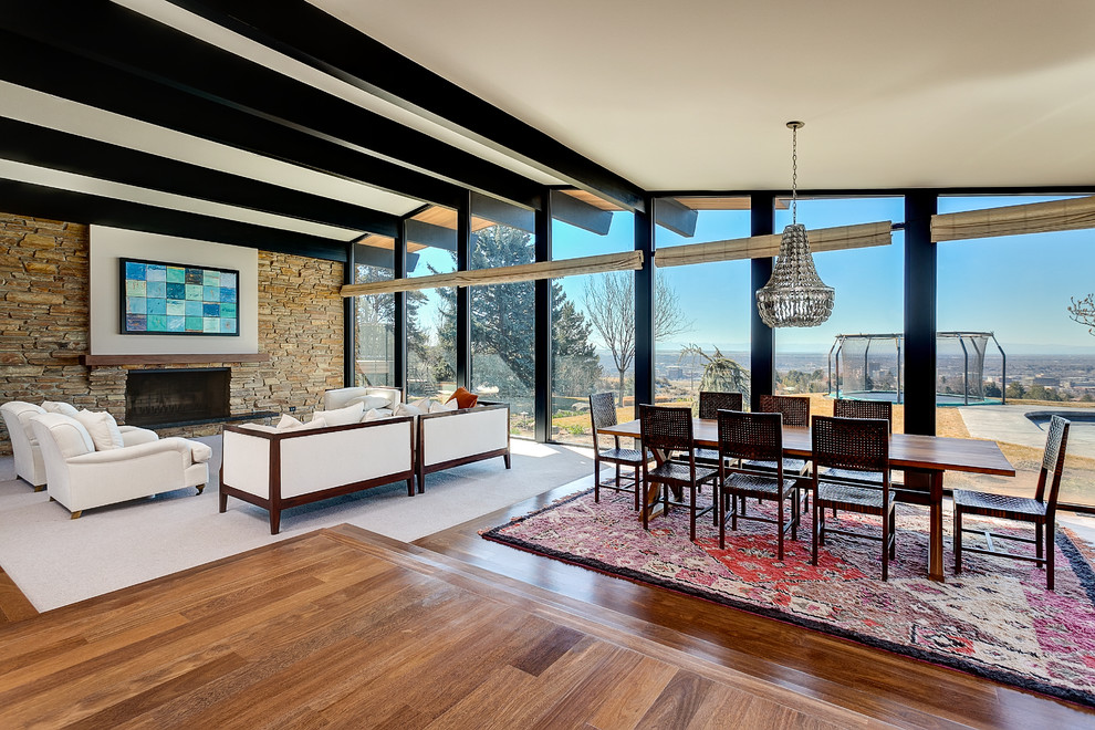 Modernes Wohnzimmer in Boise