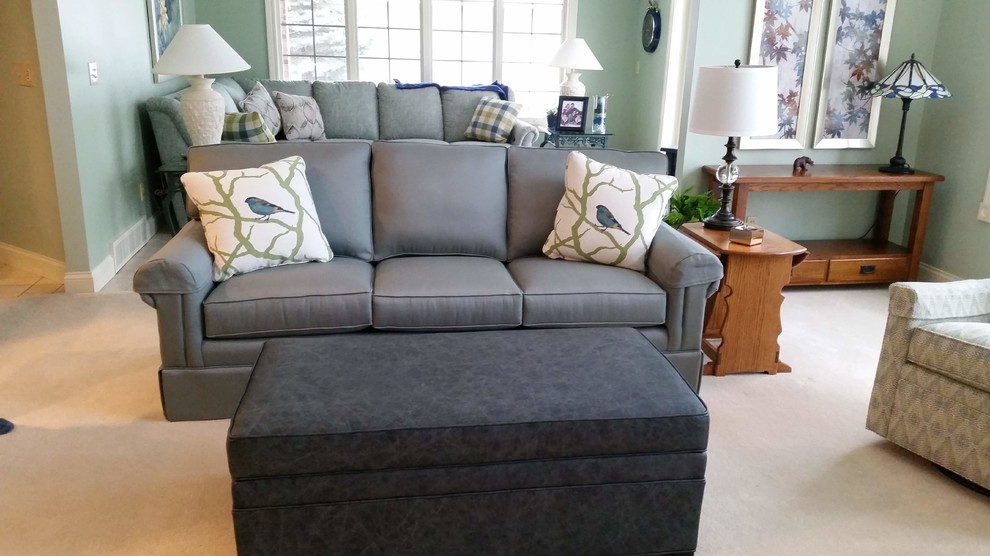 Living Room AFTER Traditional Living Room Other by Knilans