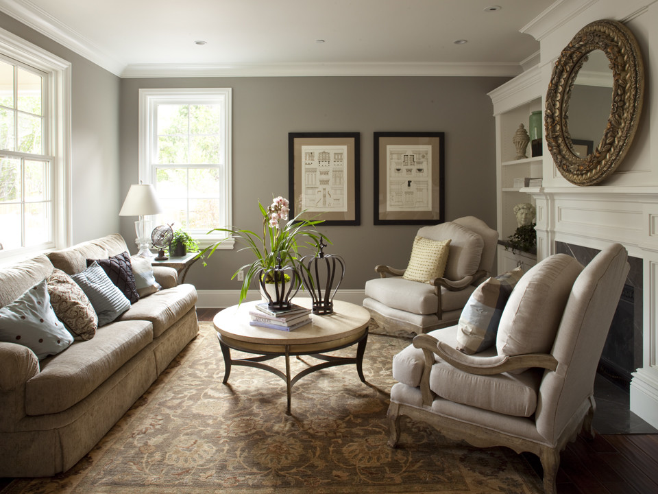 Inspiration for a timeless living room remodel in San Francisco