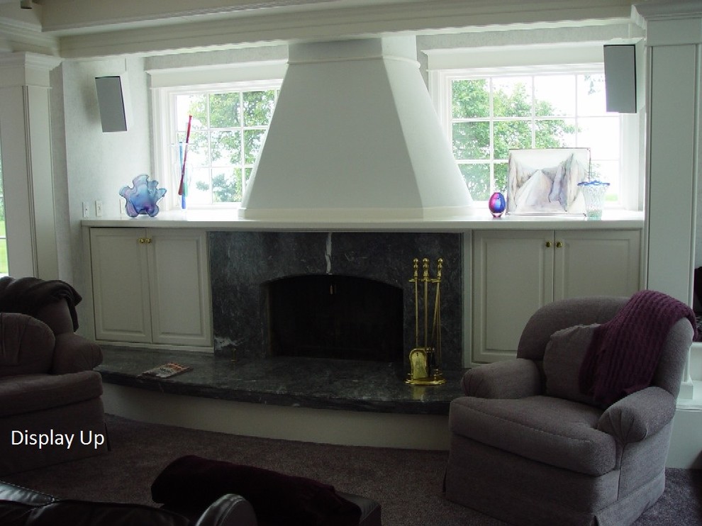 Living Room drop-down display - Traditional - Living Room - Seattle ...