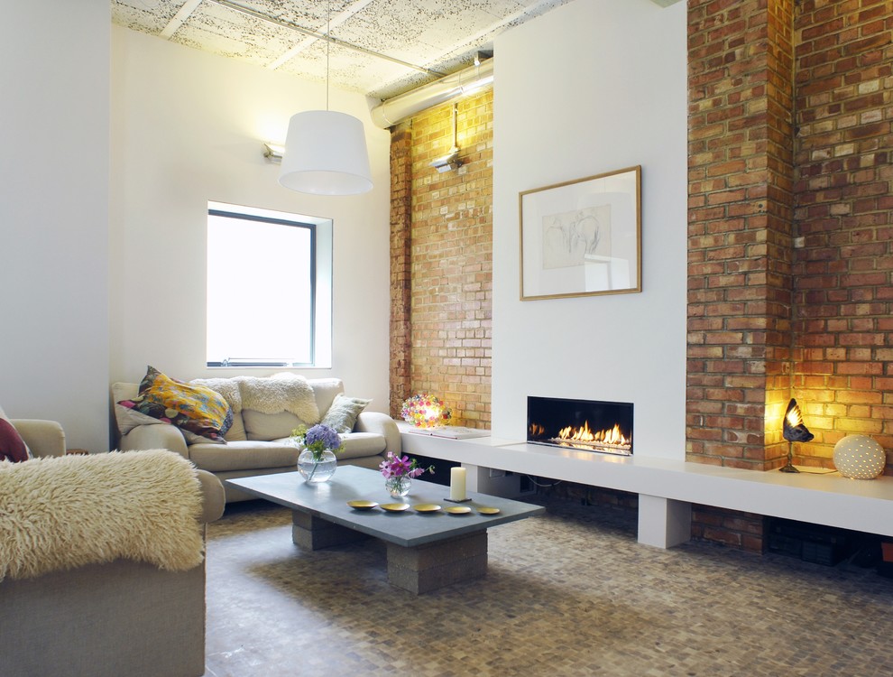 Photo of a contemporary living room in London.