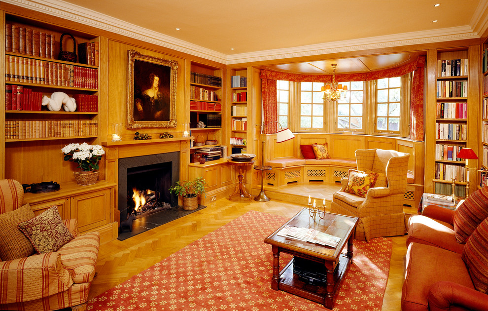 Inspiration for a classic living room in London.