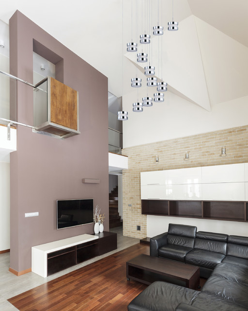 Living Room Lighting Modern Living Room Los Angeles by LBC