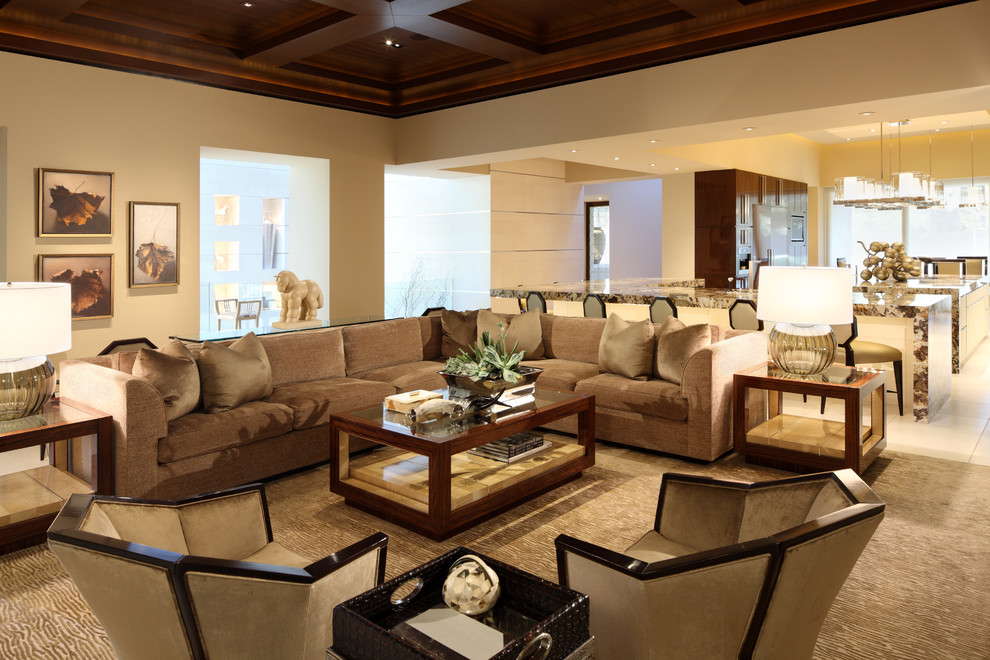 Living room - living room idea in Las Vegas
