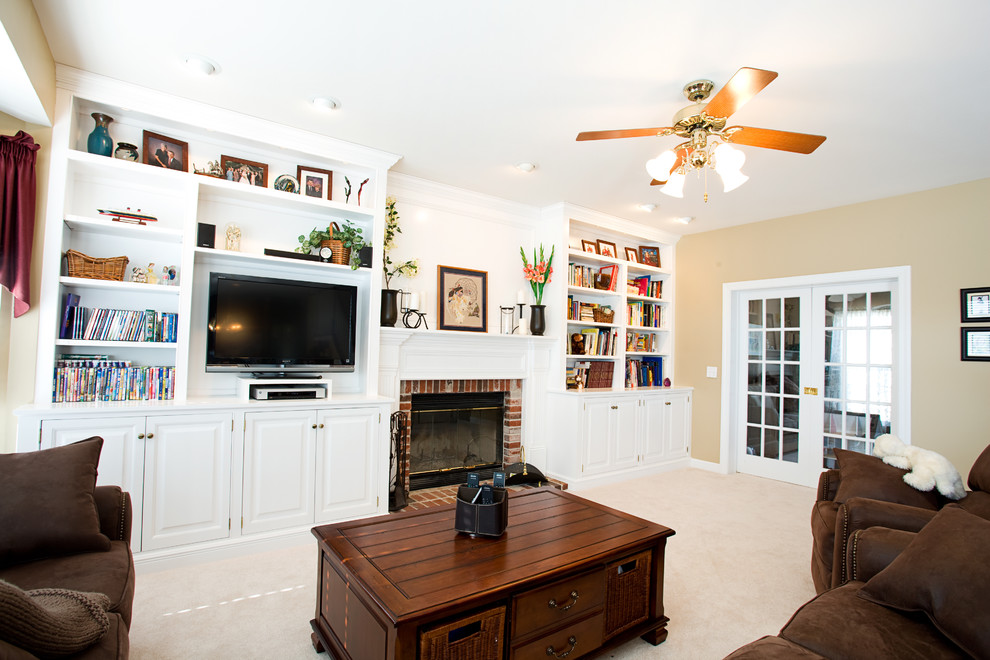 Living Room Remodel Traditional Living Room St Louis by 675