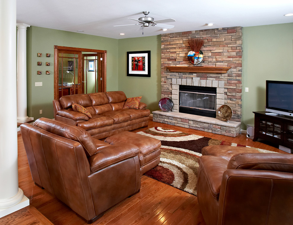 Living Room Remodel Contemporary Living Room St Louis by