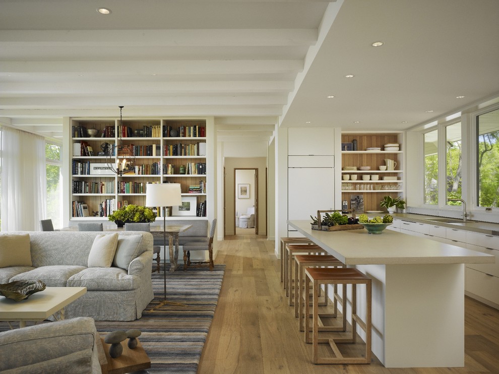 Chicago By Robbins Architecture Houzz, Remodeling Living Room Floor