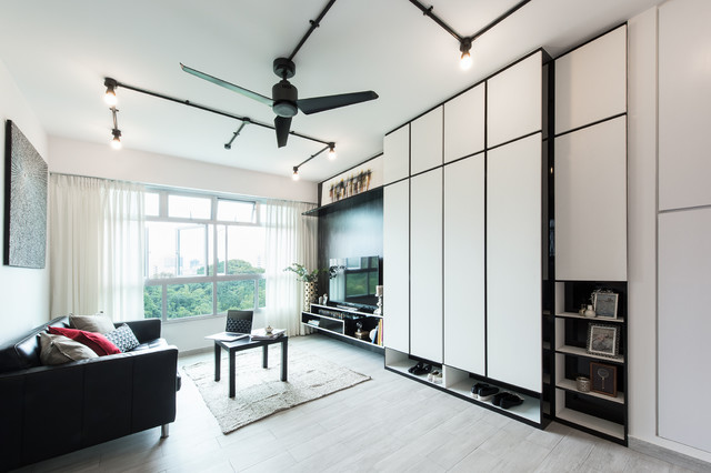 Full height cabinet living clearance room