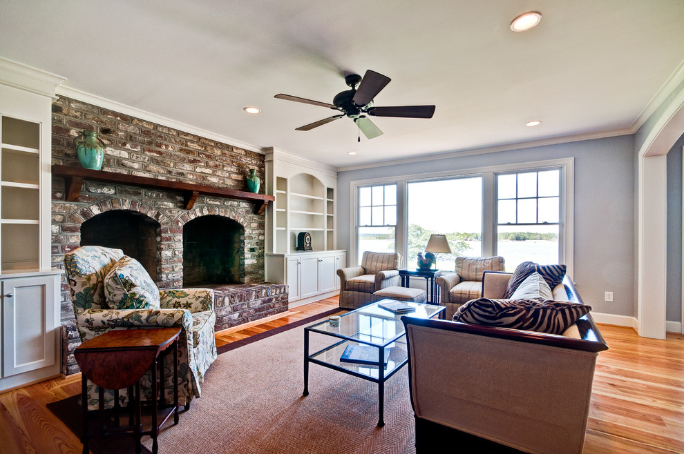 Living Room Contemporary Living Room Charleston by The