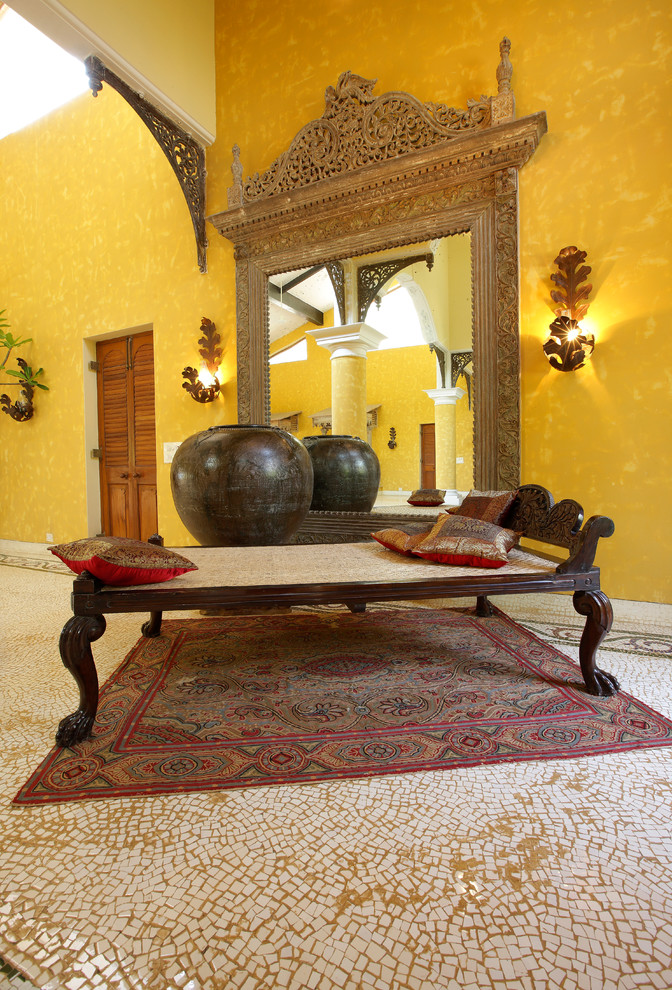 Bild på ett orientaliskt vardagsrum