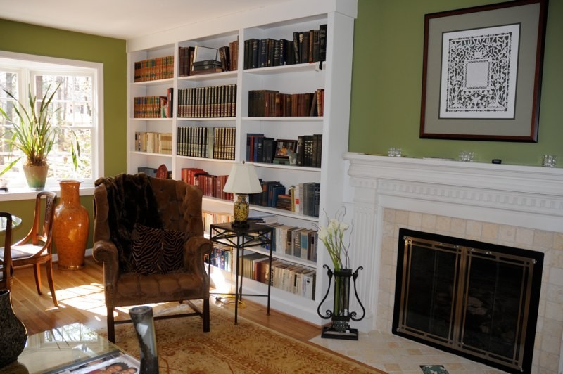 Living Room update Reston, VA Traditional Living Room DC Metro