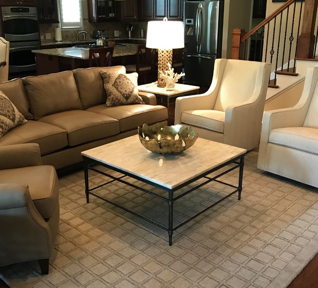 Living Rooms by Ethan Allen Transitional Living Room Atlanta by