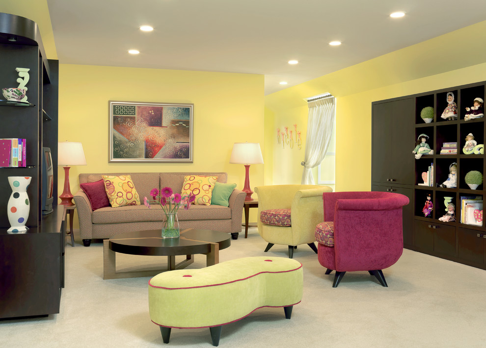 Living Rooms Contemporary Living Room St Louis by Directions In